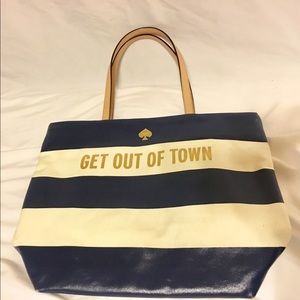 Kate Spade Get Out of Town Bon Shopper Tote Bag